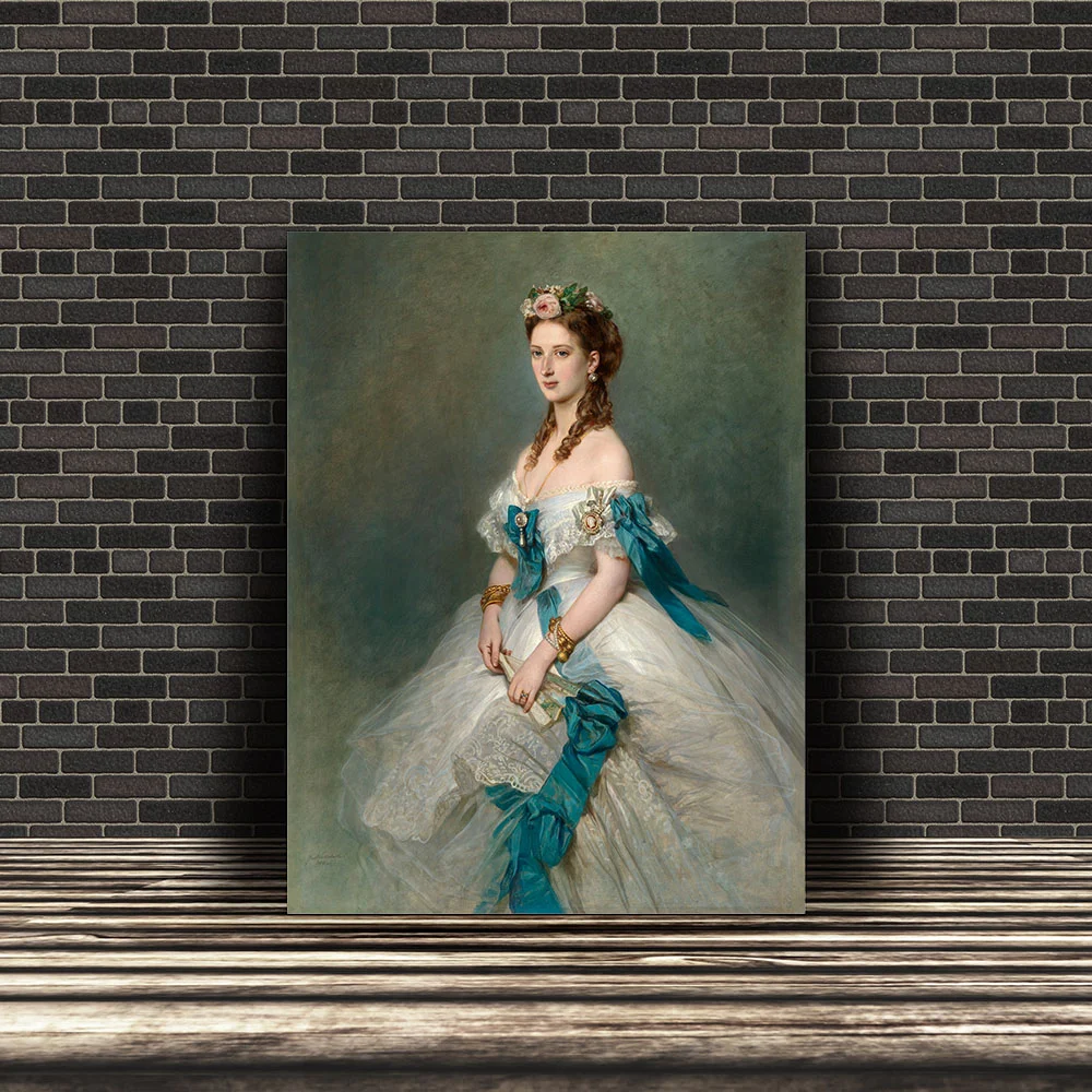Alexandra Prințesă de Wales – Tablou Canvas Femei Personalizat PortreteRegale.ro